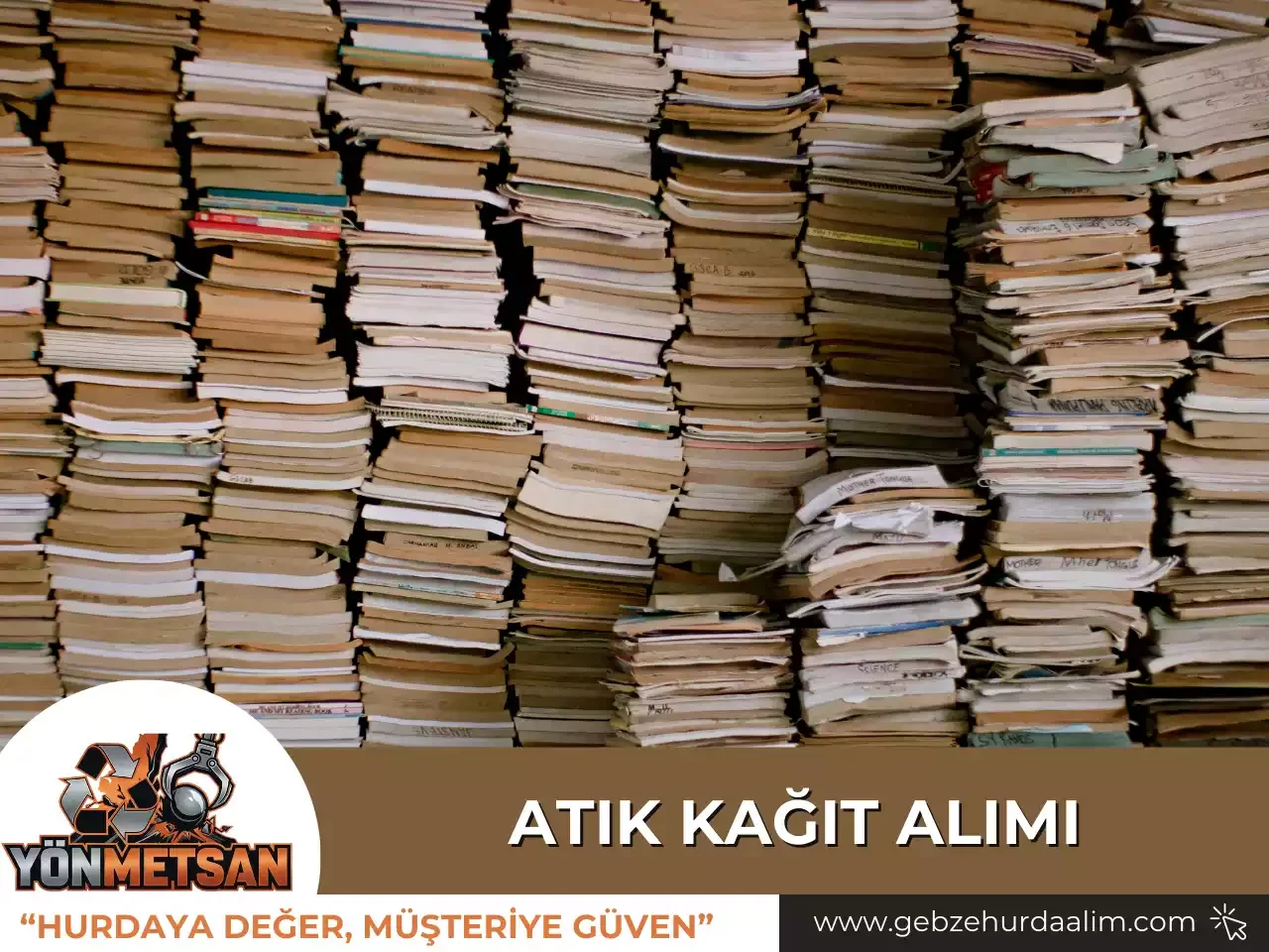 Gebze Atık Kağıt ve Kitap Alımı