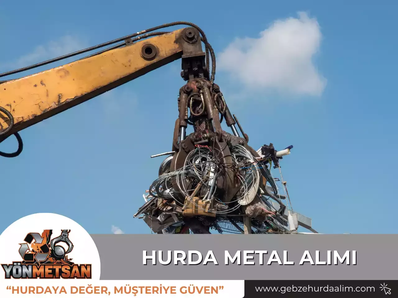 Yönmetsan hurda metal alımı Gebze - Demir, bakır, alüminyum hurda alan yerler
