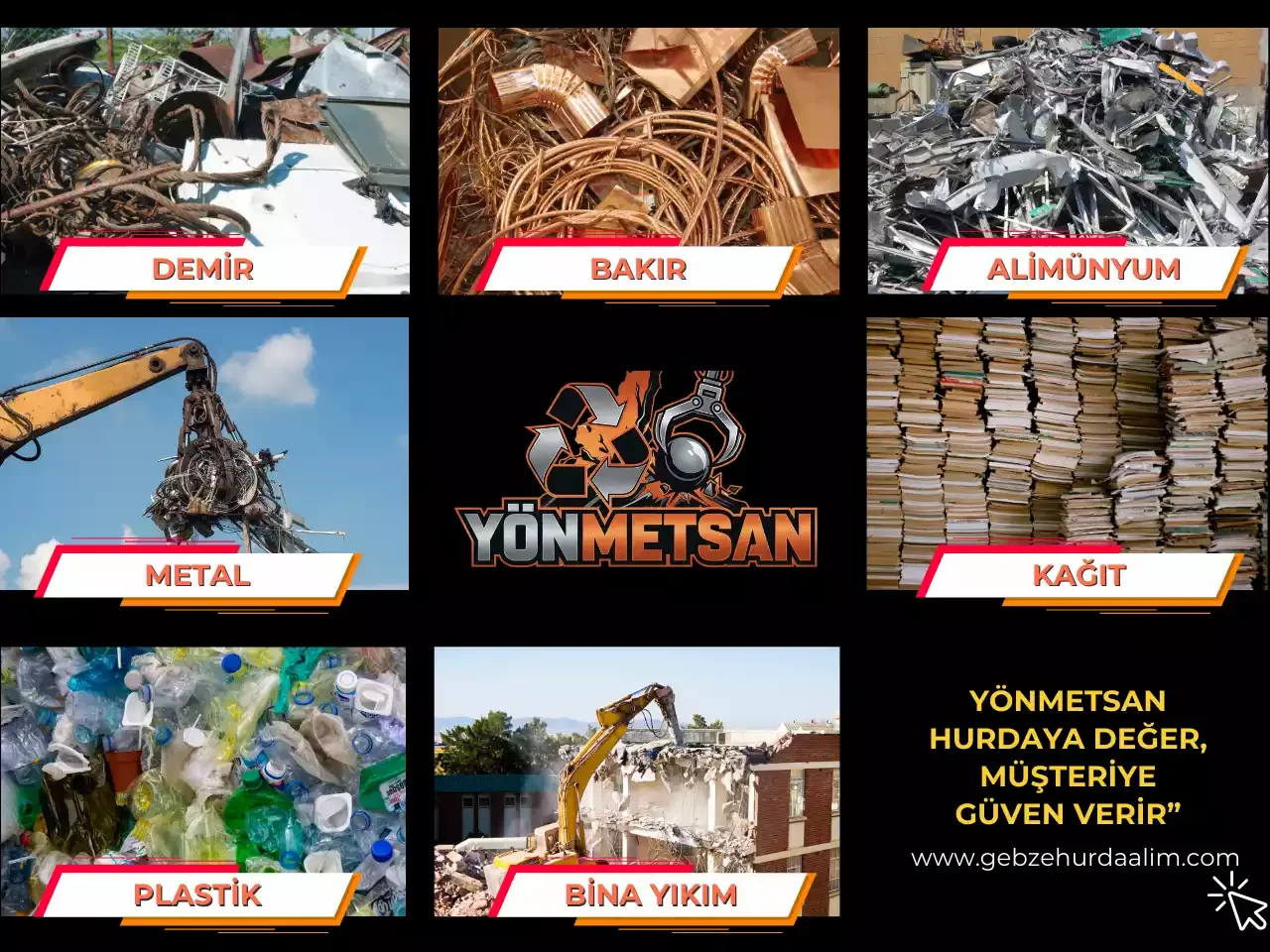 Yönmetsan - Gebze Hurda Alımı & Bina Yıkım Hizmeti